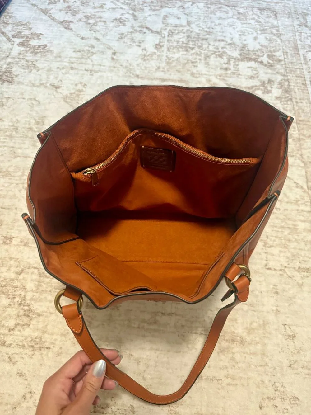 Coach Theo Tote in Canyon